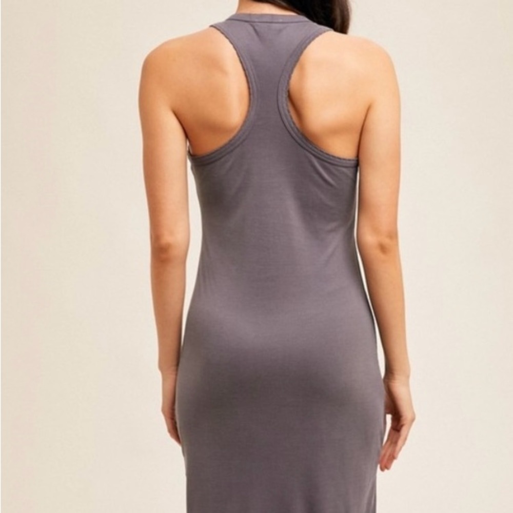 #H67 NEW RIBBED MIDI DRESS😍💕 - Picture 3 of 3